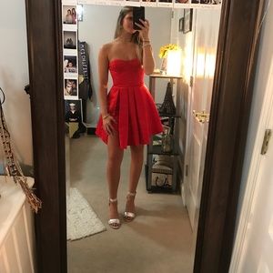 Short red prom/homecoming dress